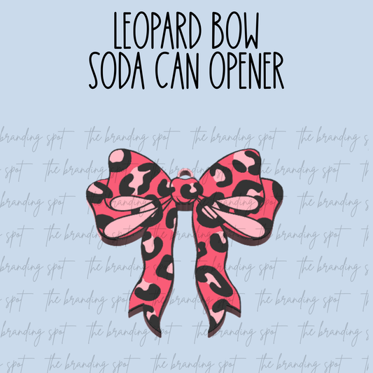 Turquoise Gemstone Soda Can Tab Opener Keychain