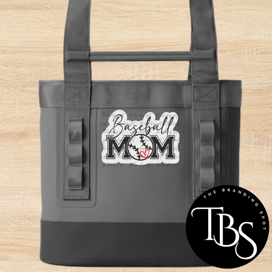 Baseball Mom 3D Printed Velcro Patch