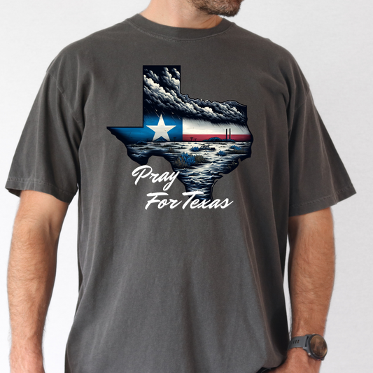 Pray For Texas *KERR COUNTRY FLOOD - FUNDRAISER* Full Color DTF Transfer