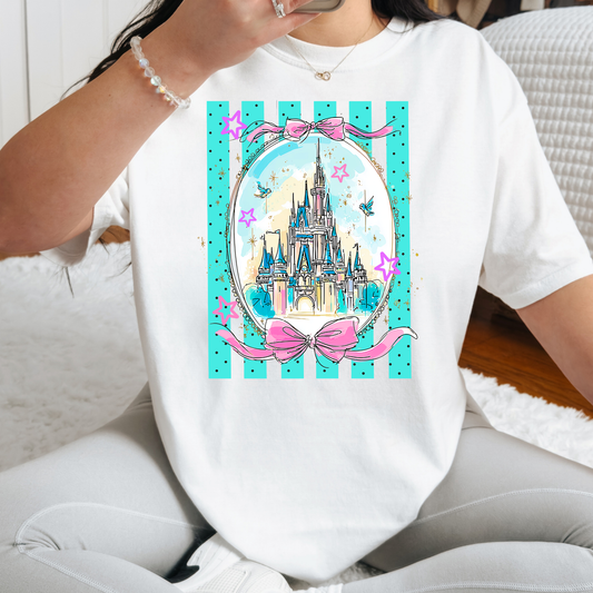 Magical Castle (Striped) Full Color DTF Transfer