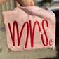 MRS (Hand Lettered) Embroidered Sweatshirt/T-Shirt