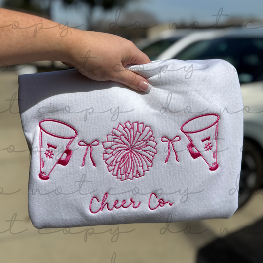 Cheer Co. Icons Embroidered Sweatshirt/T-Shirt