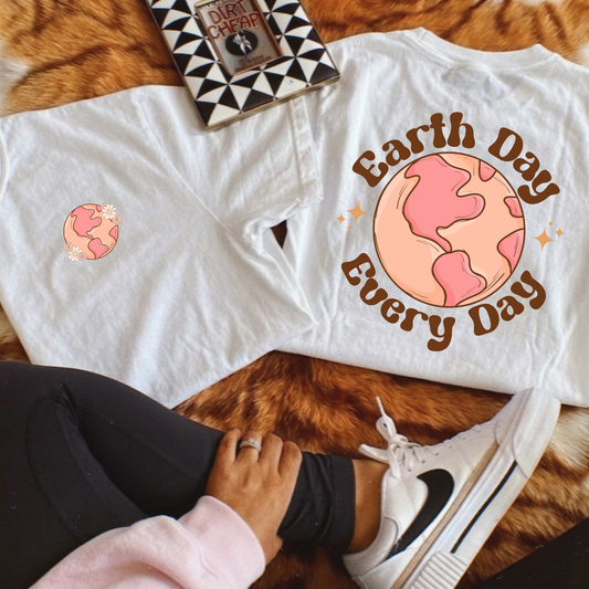 Earth Day Everyday Full Color DTF Transfer