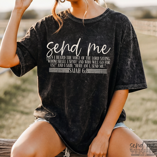 Send Me Isiah 6:8 Full Color DTF Transfer