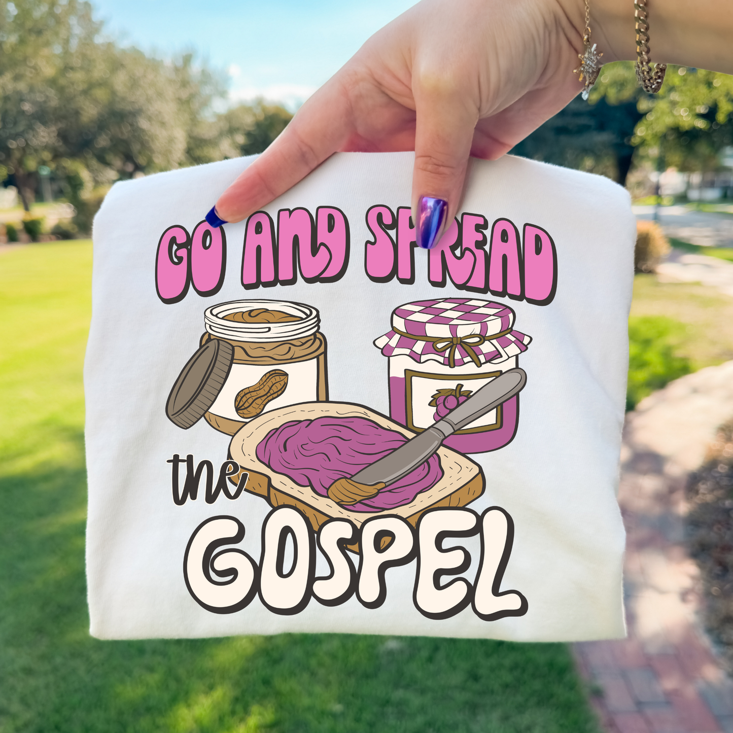Go And Spread The Gospel Full Color DTF Transfer