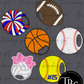 Sports Hand Fan (MULTI SPORT OPTIONS)