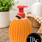 Pumpkin Interchangeable Soap Holder (Multi Soap Bottle Options)