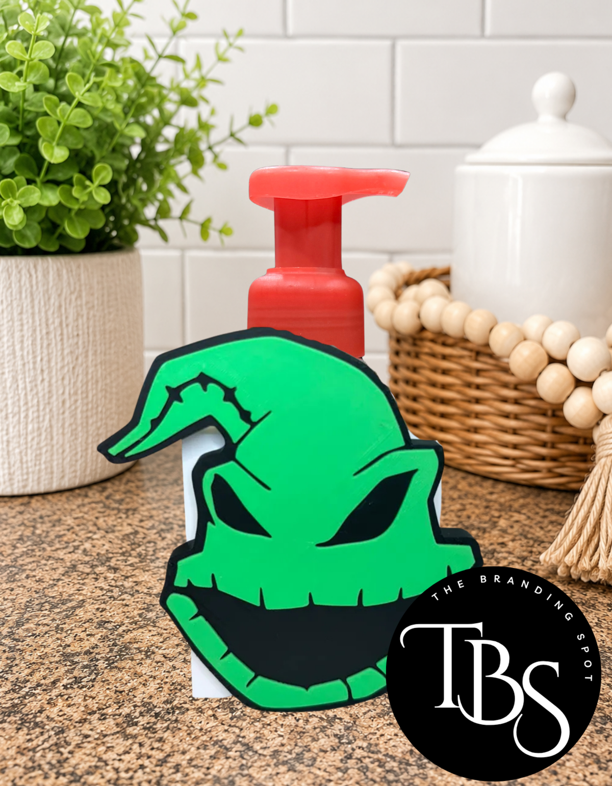 Oogie Boogie Interchangeable Soap Holder (Multi Soap Bottle Options)