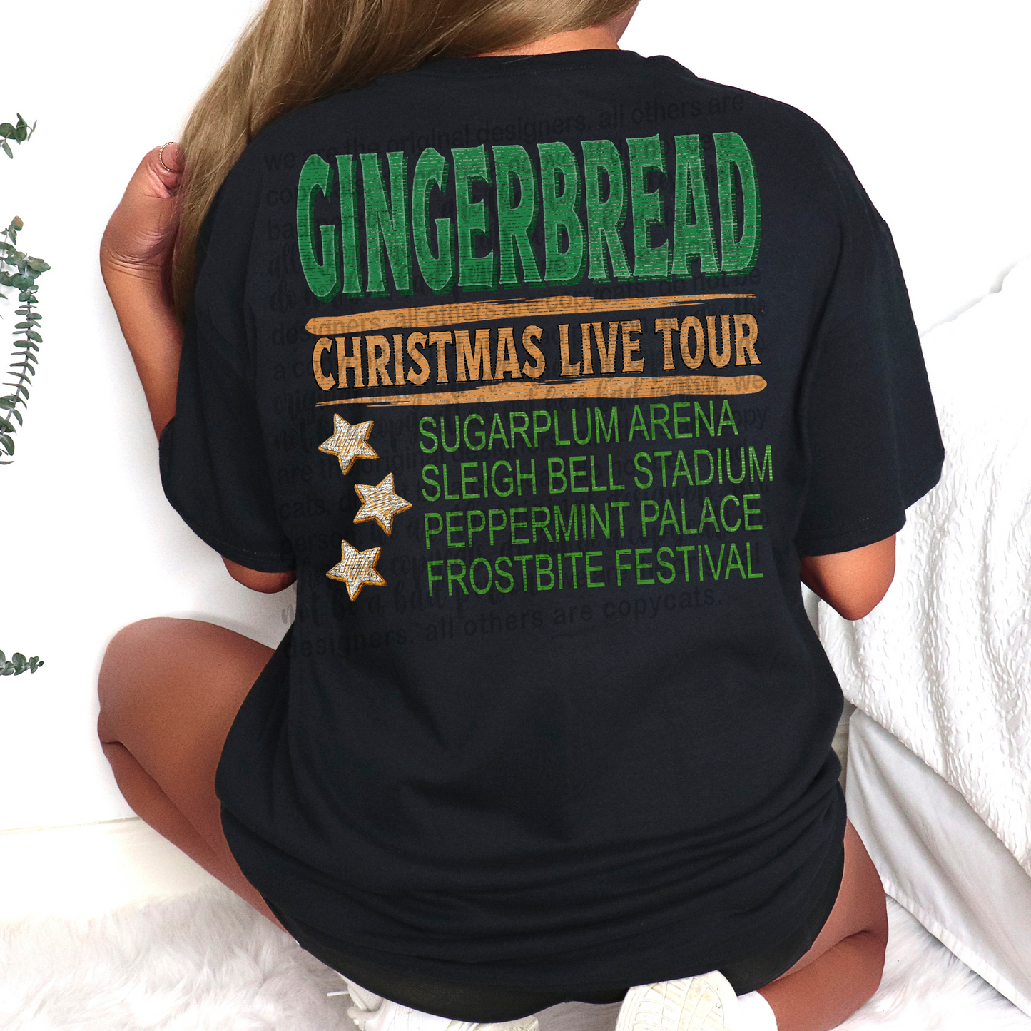 Gingerbread Tour Full Color DTF Transfer