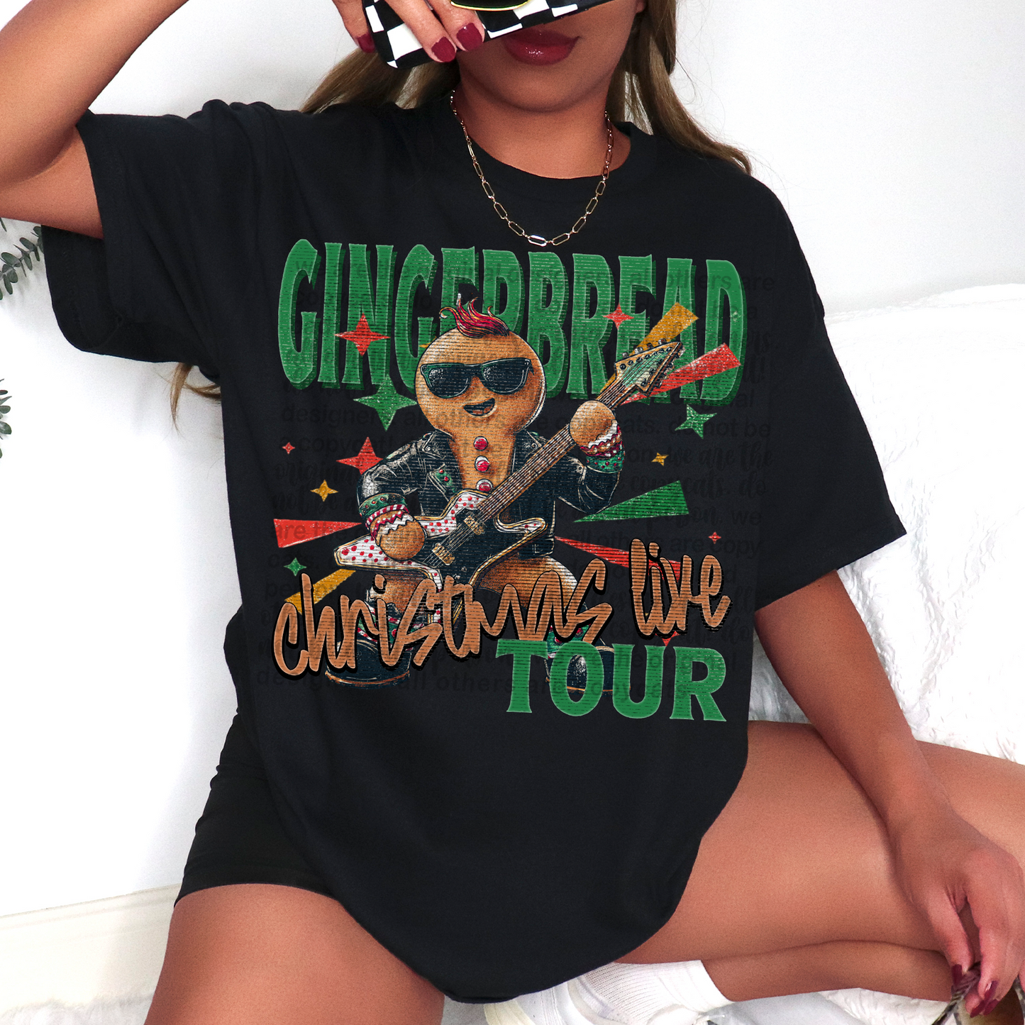 Gingerbread Tour Full Color DTF Transfer