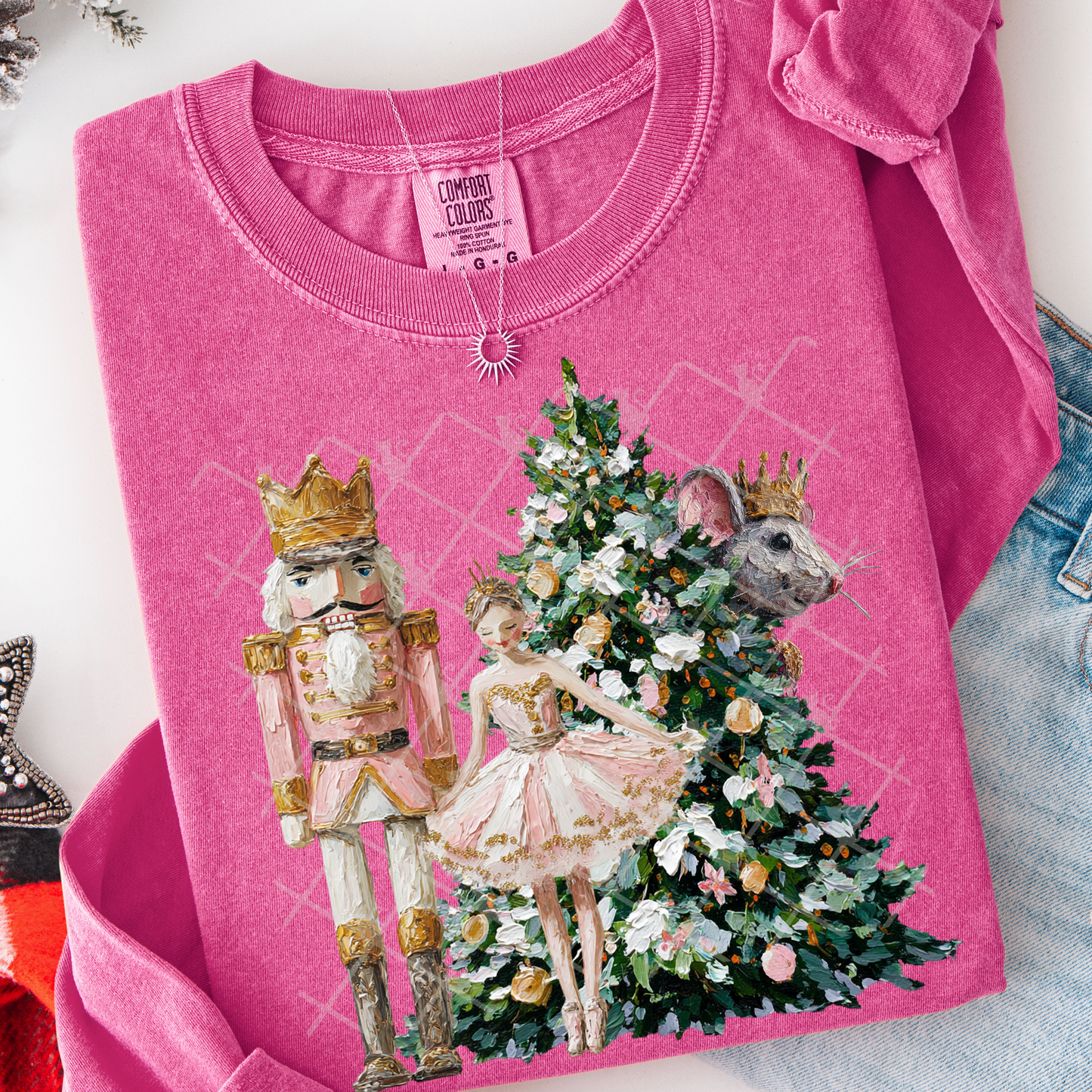 Nutcracker Ballet (Faux Hand Painted) Full Color DTF Transfer