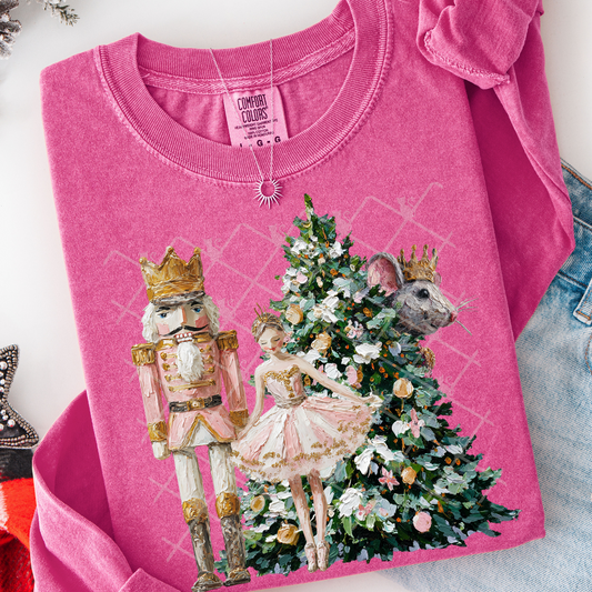 Nutcracker Ballet (Faux Hand Painted) Full Color DTF Transfer