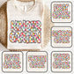 Colorful Checkered Grade (MULTI GRADE OPTIONS) Full Color DTF Transfer