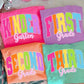 Varsity Rainbow Grade (MULTI GRADE OPTIONS) Full Color DTF Transfer