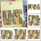 Camo Checkered w/Orange Grade (MULTI GRADE OPTIONS) Full Color DTF Transfer