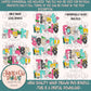 School Doodle Grade (MULTI GRADE OPTIONS) Full Color DTF Transfer