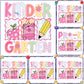 Grade w/3 School Pic Boxes (MULTI GRADE OPTIONS) Full Color DTF Transfer