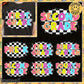 Colorful Grade w/Checkered Background (MULTI GRADE OPTIONS) Full Color DTF Transfer