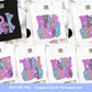 Girl Checkered Grade - Skinny Text (MULTI GRADE OPTIONS) Full Color DTF Transfer