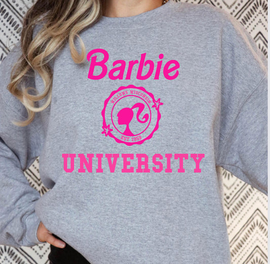 Barbie University Full Color DTF Transfers