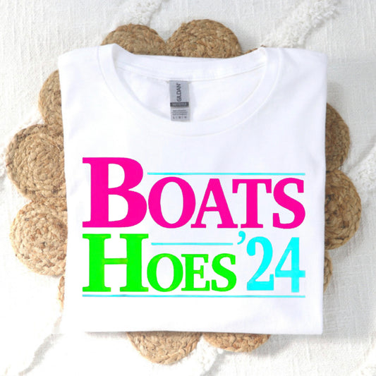 Boats and Hoes 24 (Multi Color) Full Color DTF Transfer