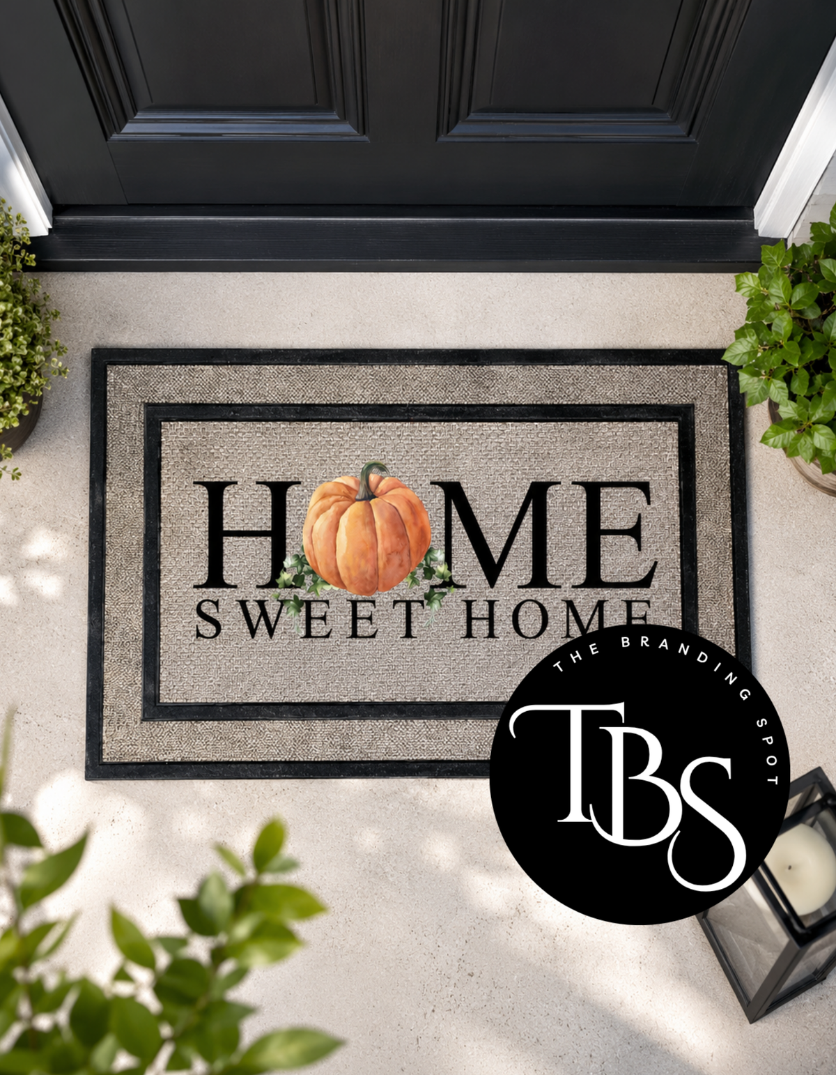 Home Sweet Home Fall Standard Door Mat