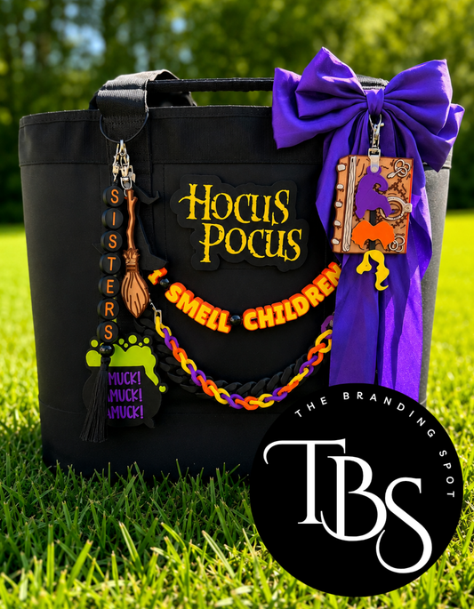 Hocus Pocus Accessories Bundle - Individual Piece Options (AS SHOWN - READ DESCRIPTION- NO EDITS - BAG NOT INCLUDED)