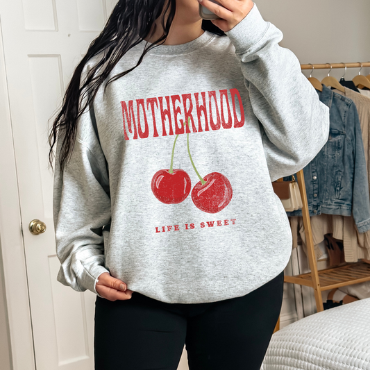 Motherhood Life Is Sweet Full Color DTF Transfer