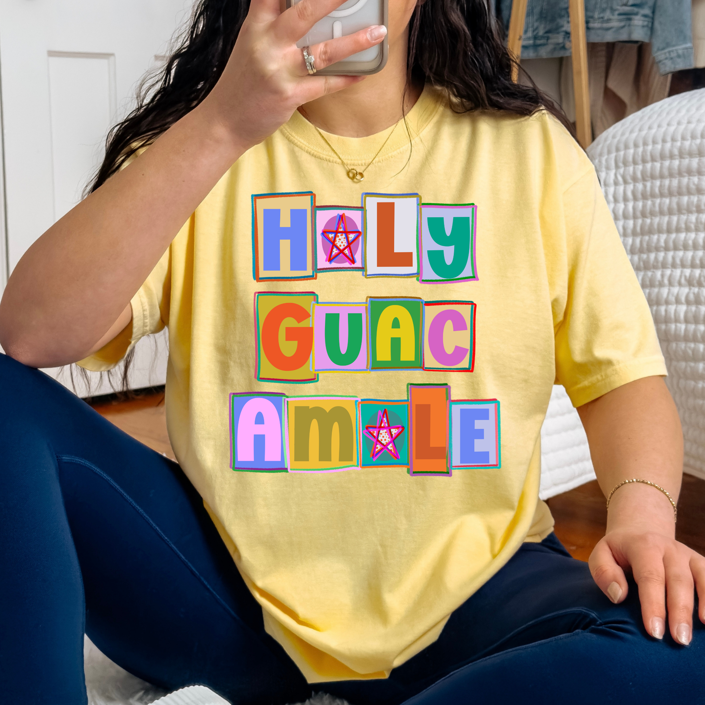 Holy Guacamole Full Color DTF Transfer