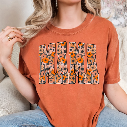 Floral Mama Full Color DTF Transfer