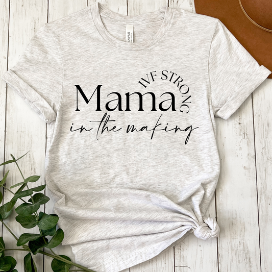 IVF Strong Mommy In The Making Full Color DTF Transfer