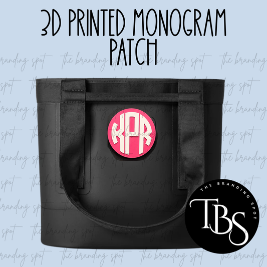 Monogram Name Plate Patch