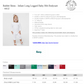 First/Middle Name Embroidered Kids (Rabbit Skins Legged Baby Rib Bodysuit)
