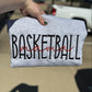 Embroidered Sports Strikethrough Sweatshirt/T-Shirt
