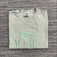 Mama Bow Embroidered Sweatshirt/T-Shirt