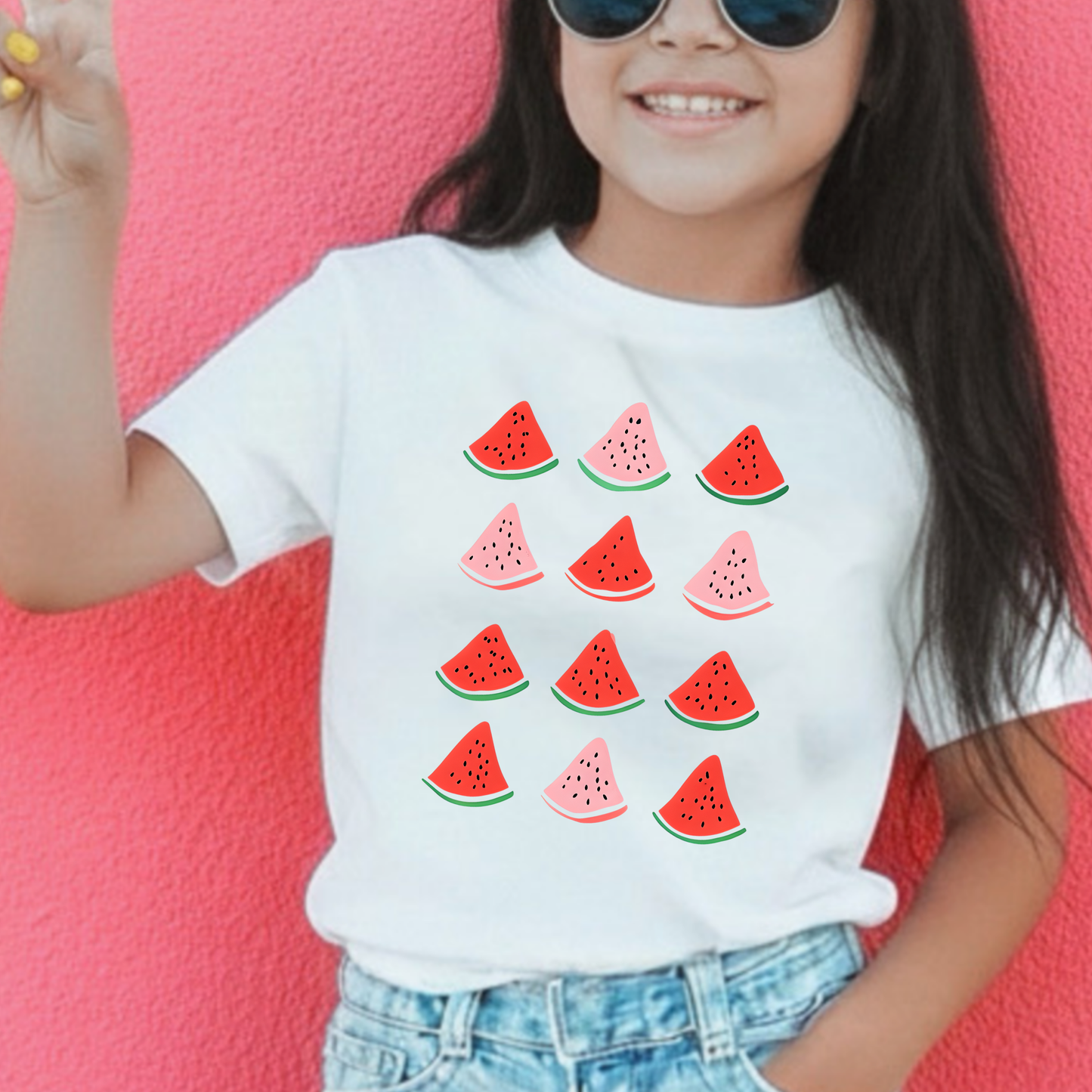 Watermelon Slices Full Color DTF Transfer
