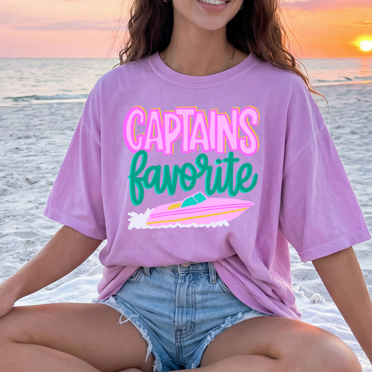Captains Favorite Full Color DTF Transfer