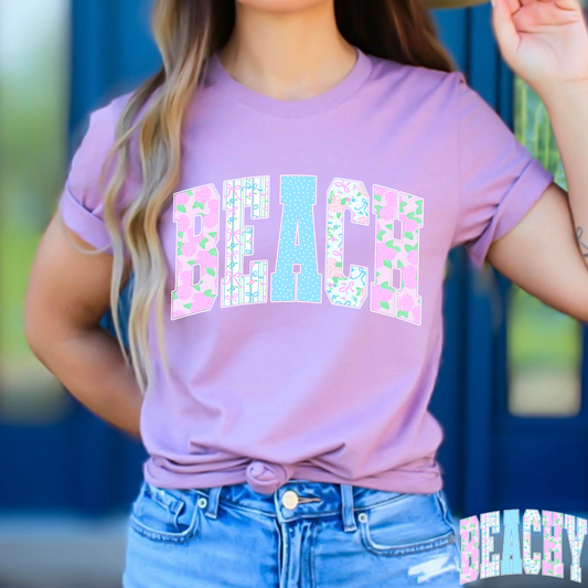 Beach (Beachy Option) Full Color DTF Transfer