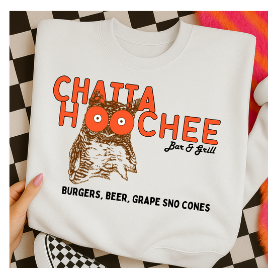 Chatta Hoochee Full Color DTF Transfer
