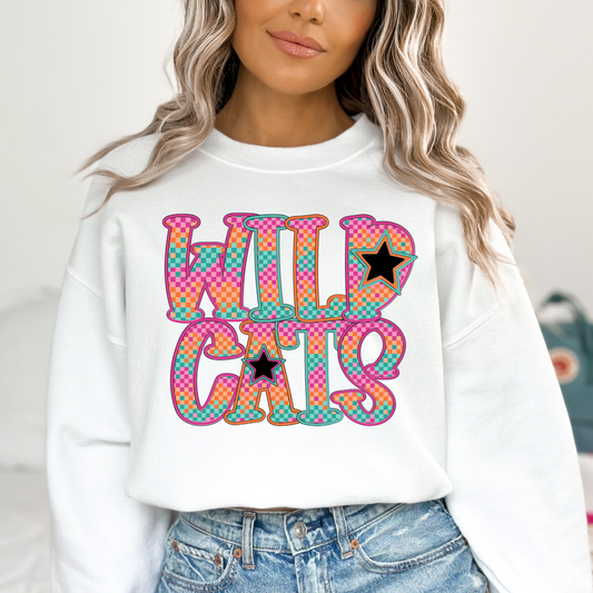 Wildcats (Colorful Star Alpha) Full Color DTF Transfer