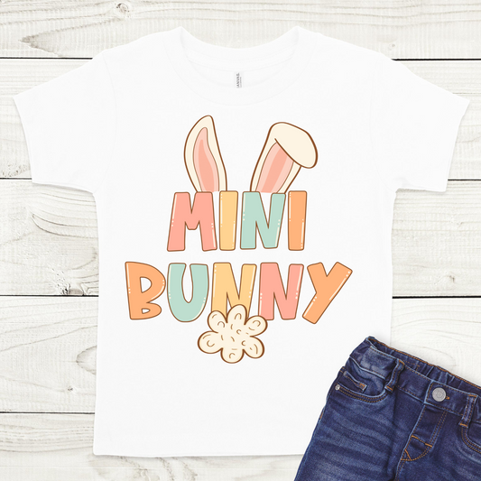 Mini Bunny Full Color DTF Transfer