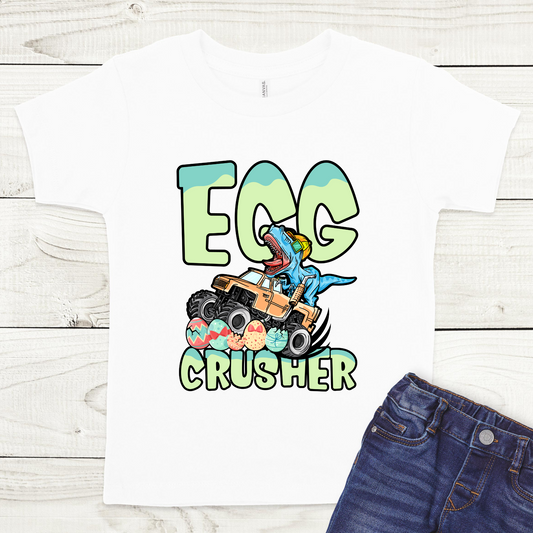 Egg Crusher Dinosaure Monster Truck Full Color DTF Transfer