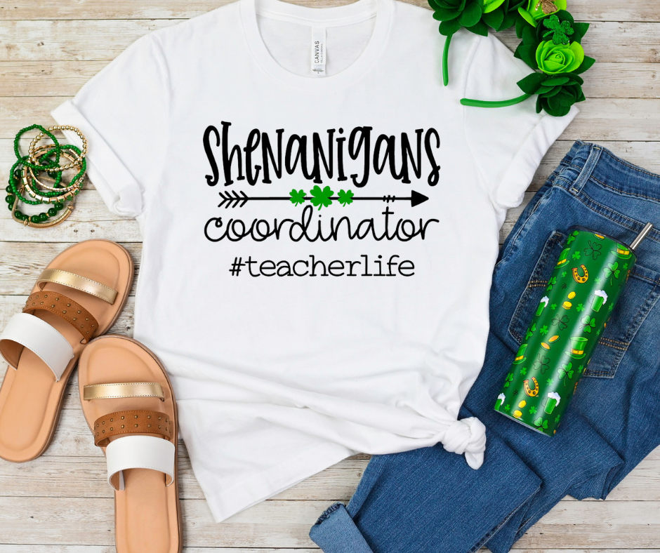 Shenanigans Coordinator #teacher life Full Color DTF Transfer