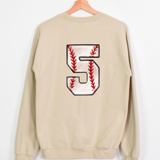 Baseball Jersey Numbers Full Color DTF Transfer