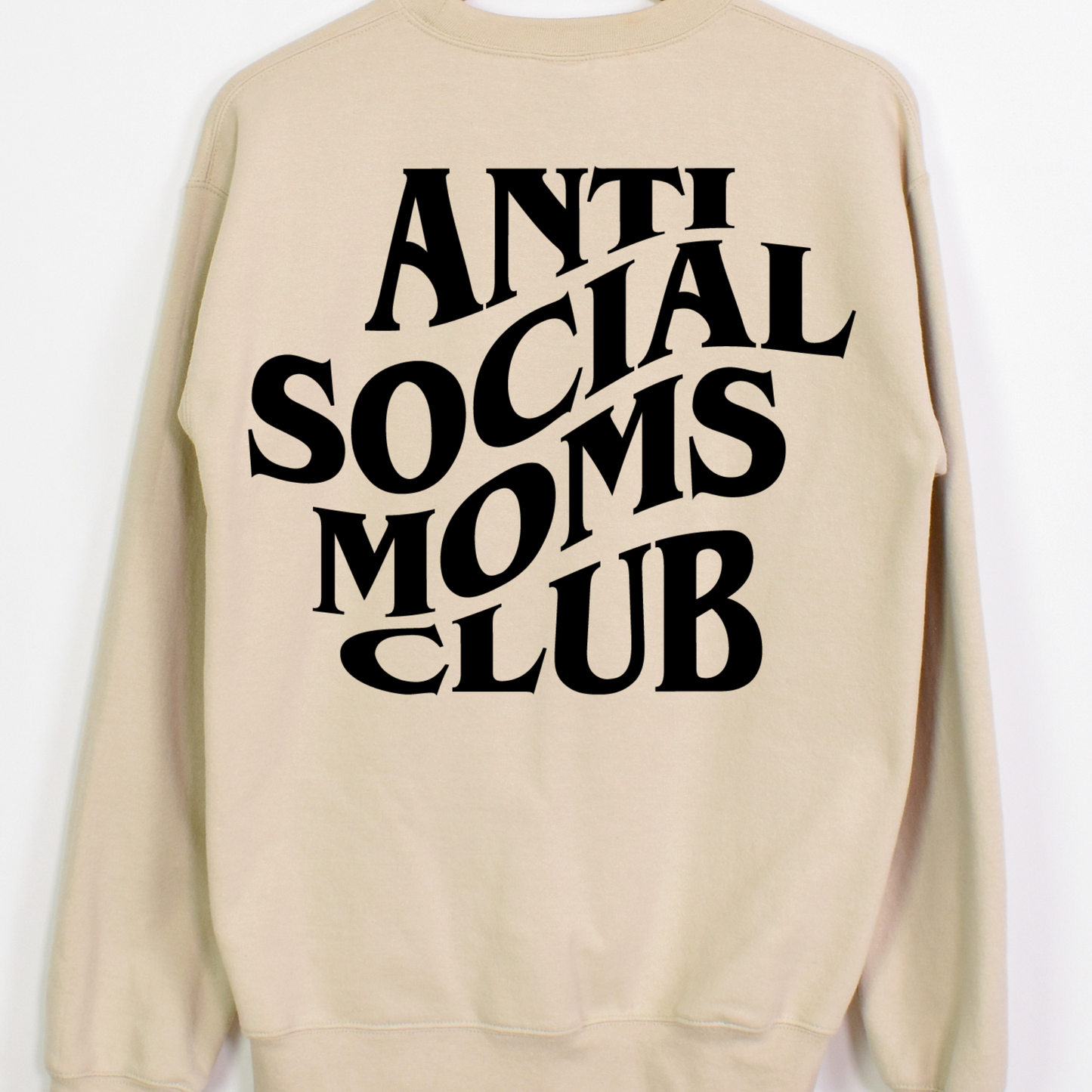 Anti Social Moms Club (Text Only) Full Color DTF Transfer