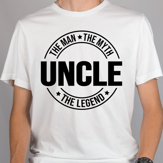 Uncle Man Myth Legand Full Color DTF Transfers