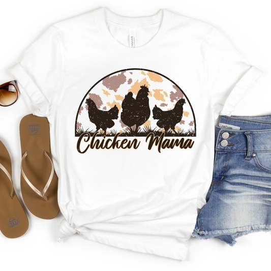 Chicken Mama Full Color DTF Transfers