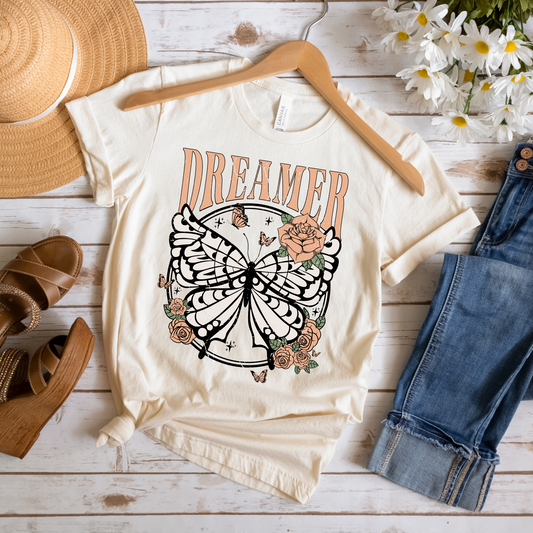 Dreamer Butterfly Full Color DTF Transfers