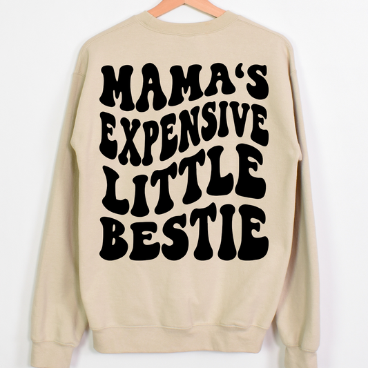 Mama's Expensive Little Bestie Full Color DTF Transfer