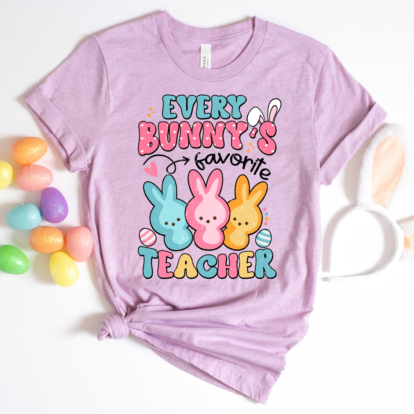 Every Bunny's Favorite Teacher Full Color DTF Transfers